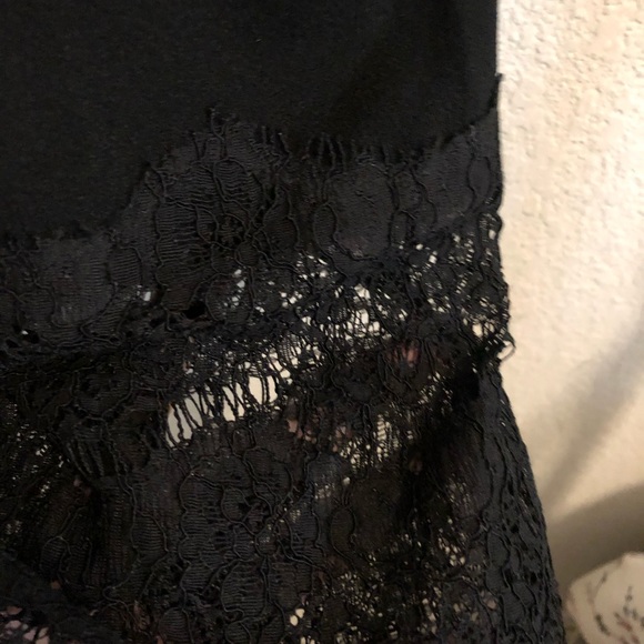 Black dress+Lace+ Black +Spaghetti strap+SZ Small - Picture 7 of 8